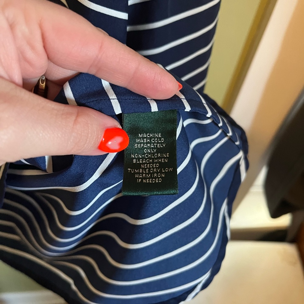 RALPH LAUREN BLOUSE- SIZE XL - Picture 5 of 5